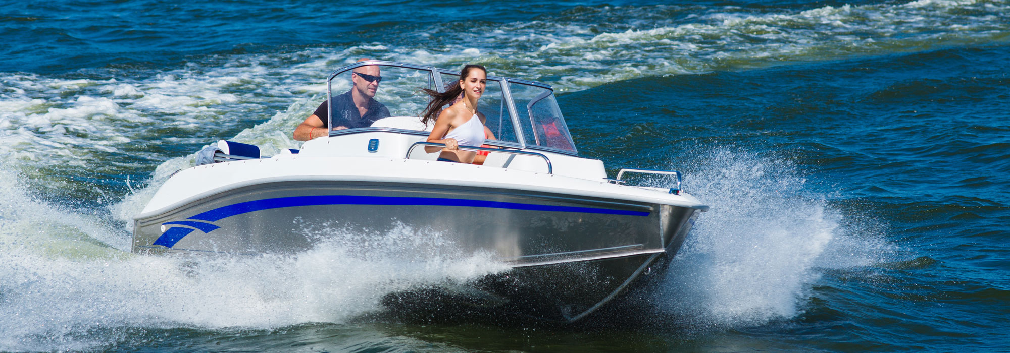 Man Woman In Boat